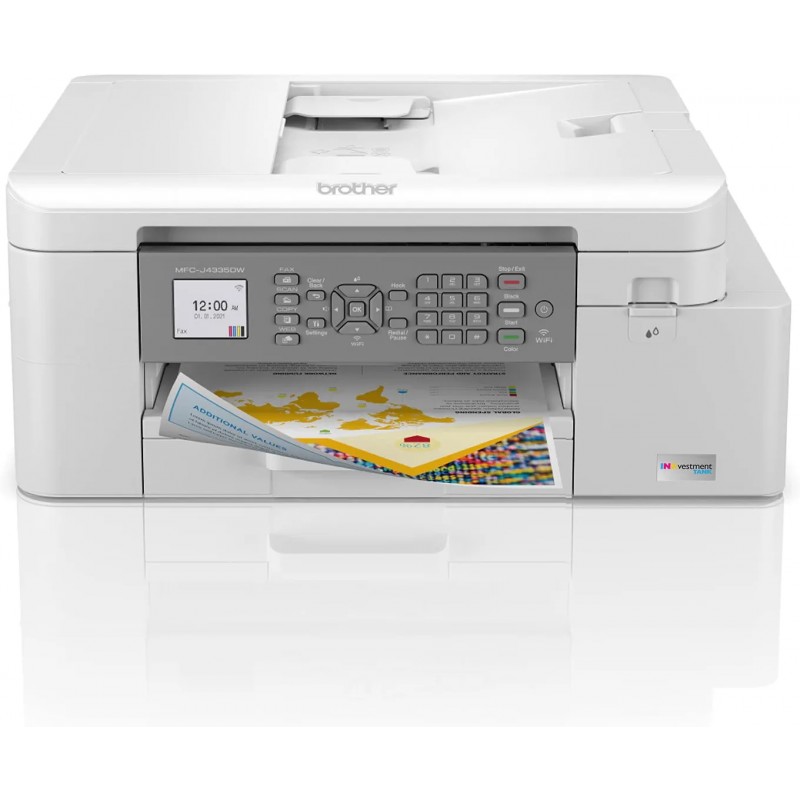 Brother MFC-J4335DW INKvestment-Tank All-in-One Printer with Duplex and Wireless Printing Plus Up to 1-Year of Ink in-Box